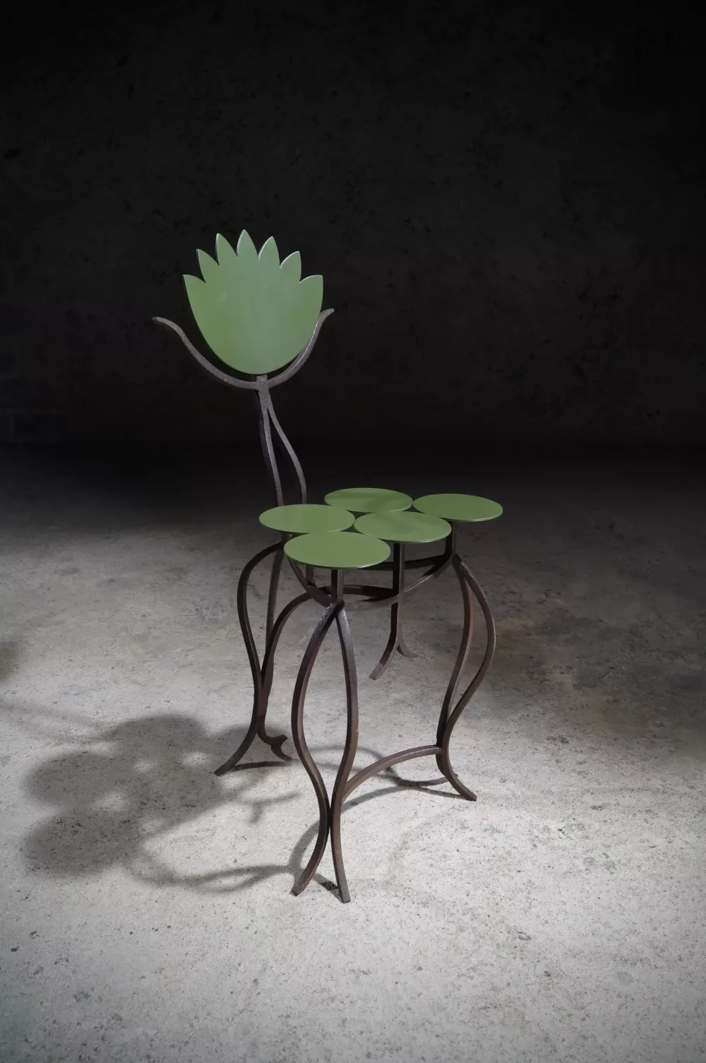 Chaise pour le jardin des nénuphars