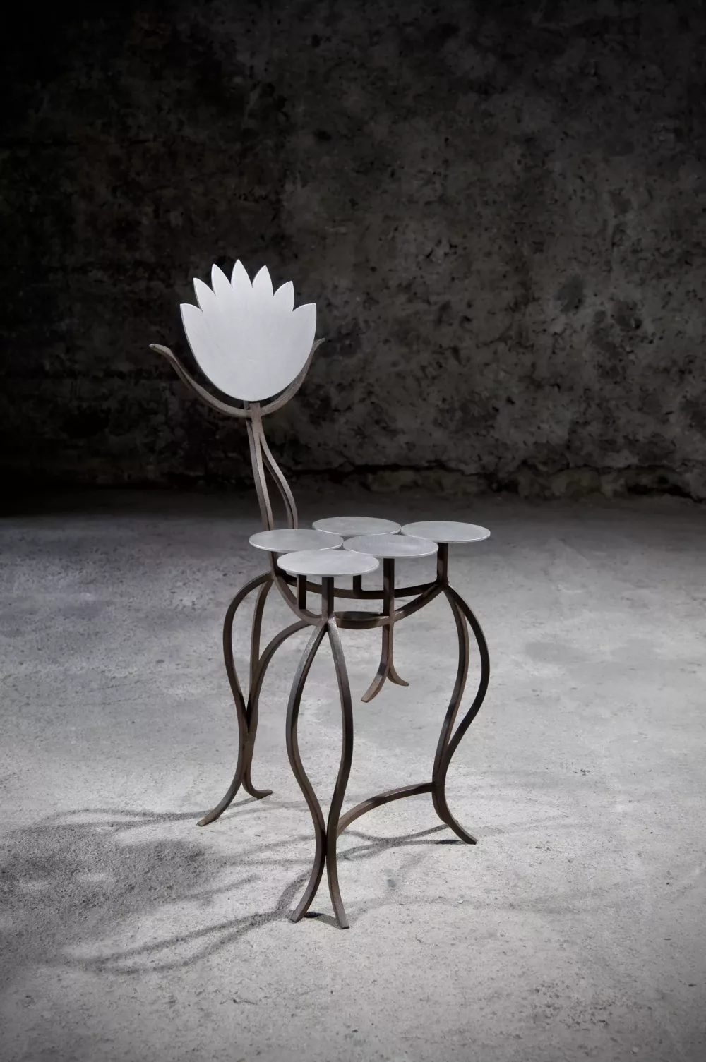 Chaise pour le jardin des nénuphars