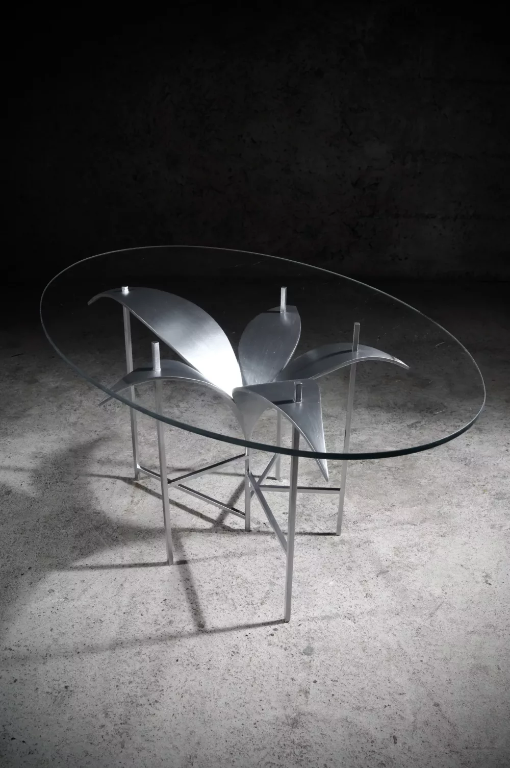 Table basse pour le salon de l'étrange botaniste